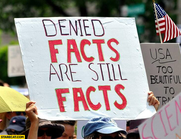 Denied facts are still facts Dangerous Globe